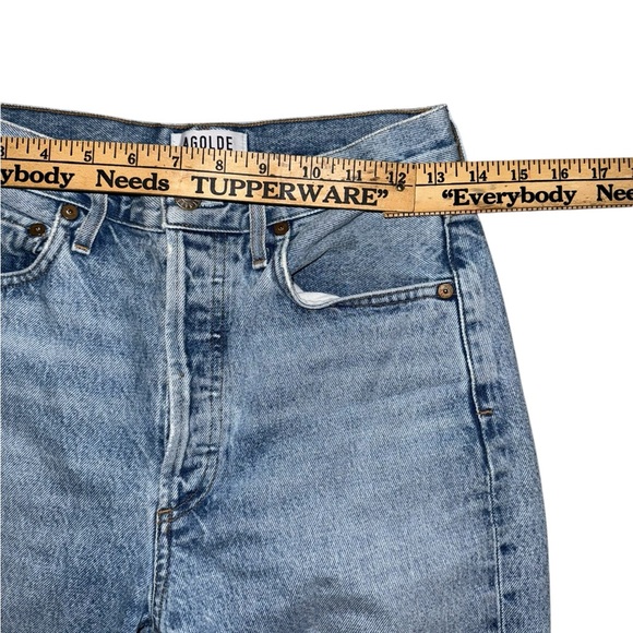 Agolde - Riley High Rise crop - Picture 8 of 11